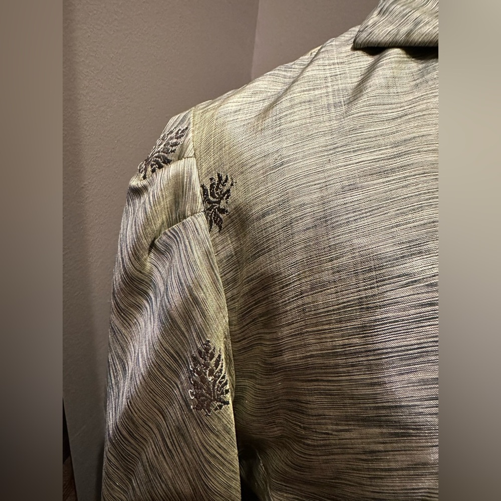 ONE OF A KIND SILK DUSTER!!! - Picture 8 of 13